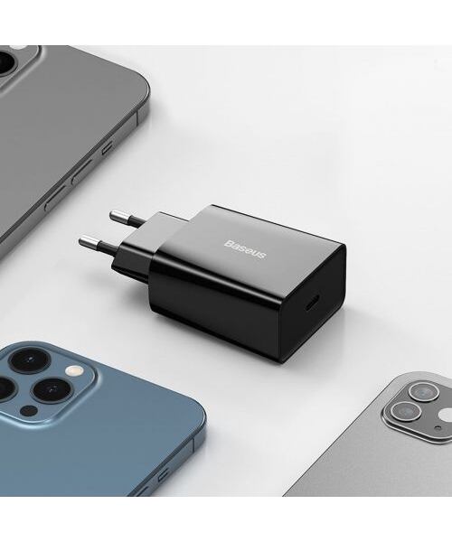 Baseus CCFS-SN01 Speed Mini Nabíječka USB-C 20W Black