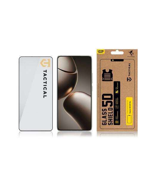 Tactical Glass Shield 5D sklo pro Xiaomi 14T/14T Pro Black