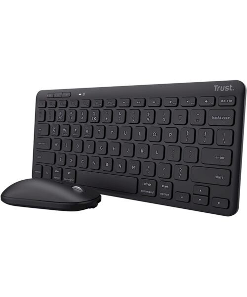 TRUST LYRA WL KEYBOARD & MOUSE US (myš+kláv) černá