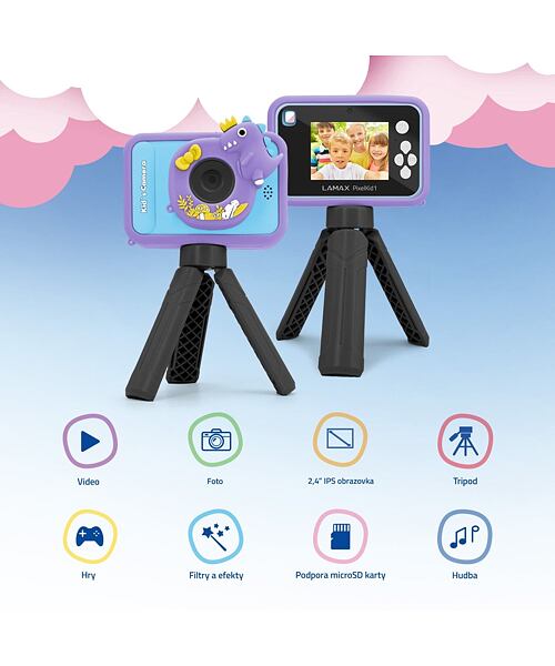 LAMAX PixelKid1 Blue