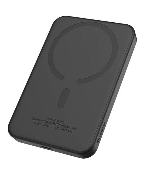 Baseus power banka Mini s bezdrátovým nabíjením 5000 mAh 20W USB-C černá
