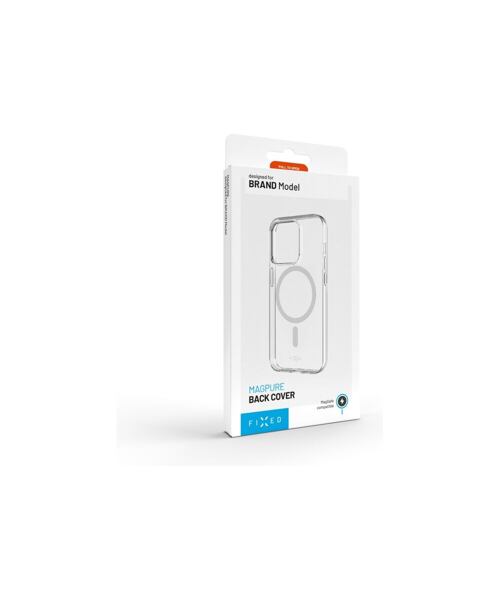 Zadní kryt FIXED MagPure s podporou Magsafe pro Apple iPhone 16, čirý