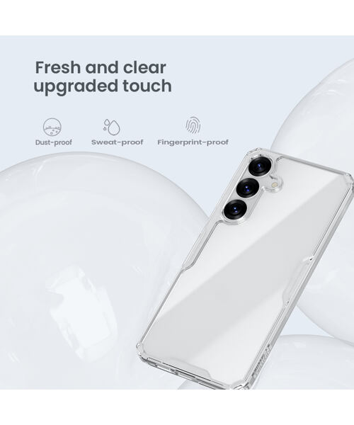 Nillkin Nature TPU PRO Kryt pro Samsung Galaxy S25 Transparent