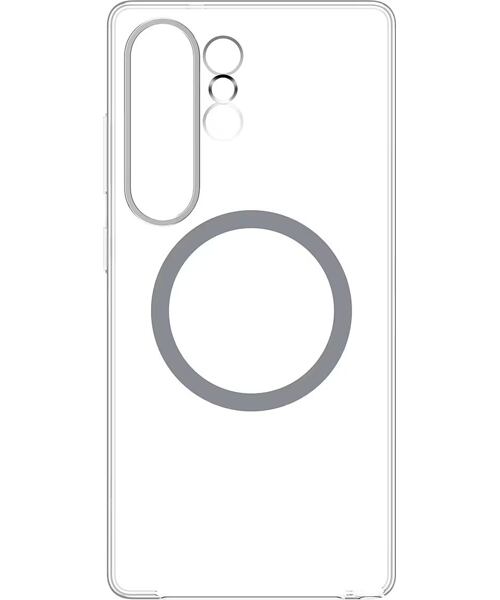 Samsung Průhledný kryt s magnetickým úchytem pro Galaxy S25 Ultra Transparent