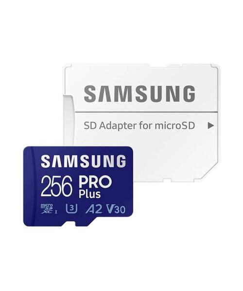 Samsung micro SDXC 256GB PRO Plus + SD adaptér