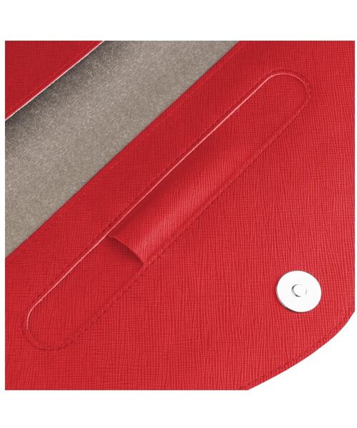 Pouzdro FIXED Siena pro notebooky o úhlopříčce do 15,3", červené