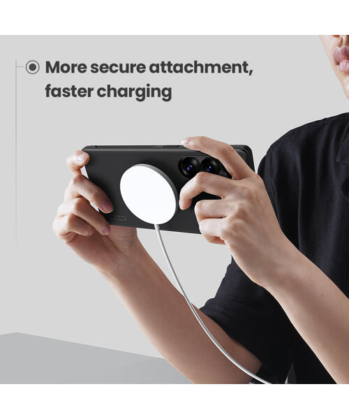 Nillkin Super Frosted PRO Magnetic Zadní Kryt pro Samsung Galaxy S25 Ultra Black