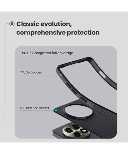 Nillkin Super Frosted PRO Magnetic Zadní Kryt pro OnePlus 13R Black