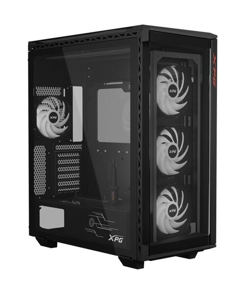 Adata XPG BATTLECRUISER II/Midi Tower/Transpar./Černá