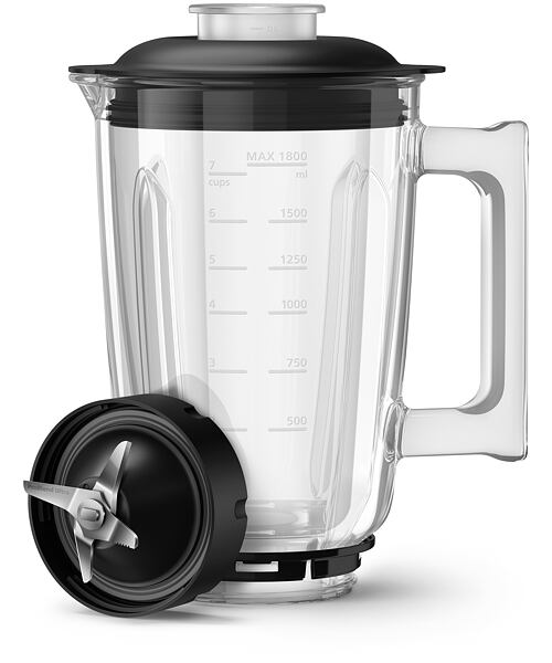 Philips 7000 series HR3760/00 mixér Stojací mixér 1500 W Černá, Metalická