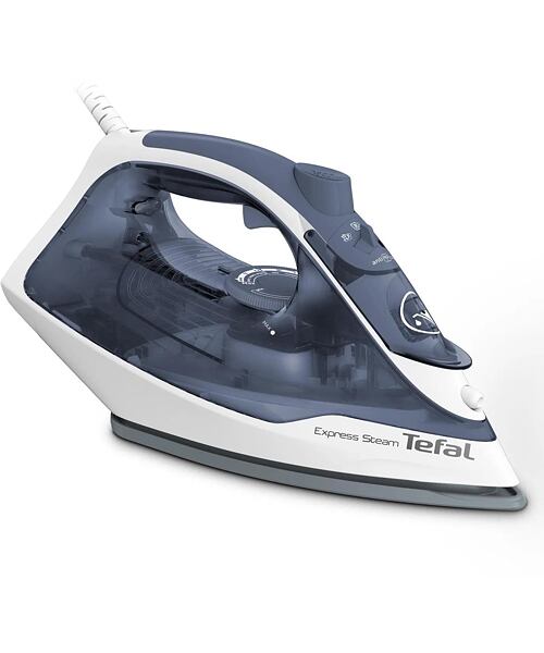 Tefal Express Steam FV2837E0 napařovací žehlička, 2400 W, modrá / bílá