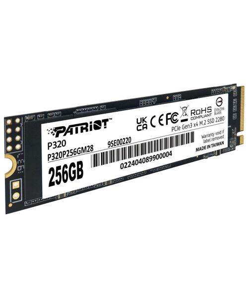 PATRIOT P320/256GB/SSD/M.2 NVMe/5R