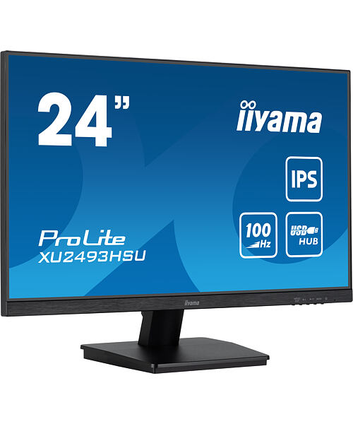 iiyama ProLite XU2493HSU-B7 počítačový monitor 60,5 cm (23.8") 1920 x 1080 px Full HD LED Černá