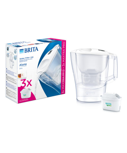 Brita 1052801 vodní filtr Pultový vodní filtr 2,4 l Bílá