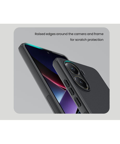 Nillkin Super Frosted PRO Zadní Kryt pro Poco X7 Pro 5G Black