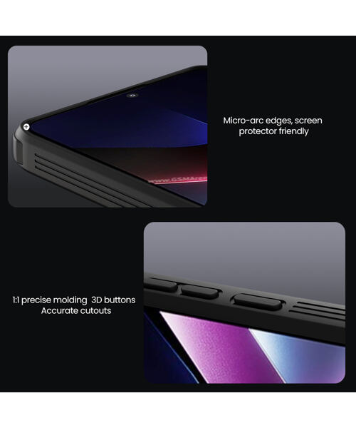 Nillkin CamShield PRO Magnetic Zadní Kryt pro Poco X7 Pro 5G Black