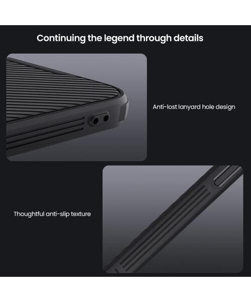 Nillkin CamShield PRO Magnetic Zadní Kryt pro Apple iPhone 16e Black