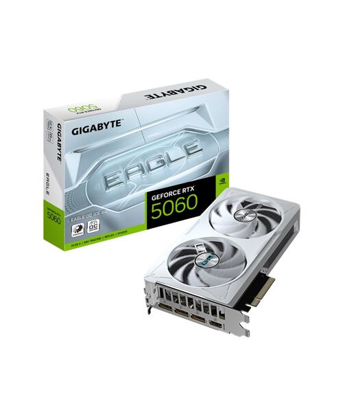 GIGABYTE GeForce RTX 5060 EAGLE ICE/OC/8GB/GDDR7