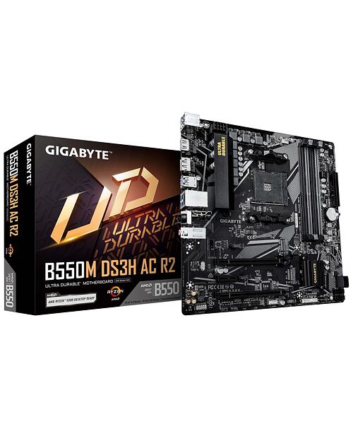 GIGABYTE B550M DS3H AC R2/AM4/mATX