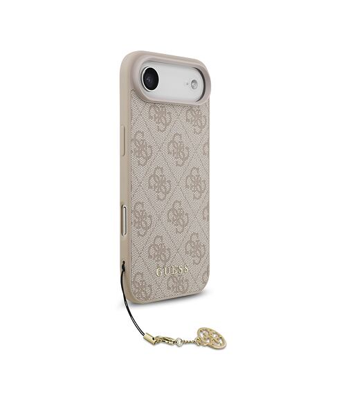 Guess 4G Charm MagSafe Zadní Kryt pro iPhone Air Tone on Tone Pink