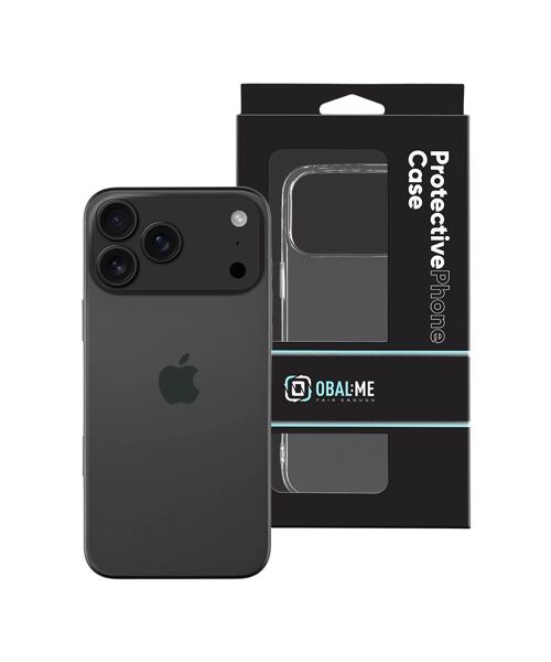 OBAL:ME TPU Kryt pro Apple iPhone 17 Pro Max Transparent