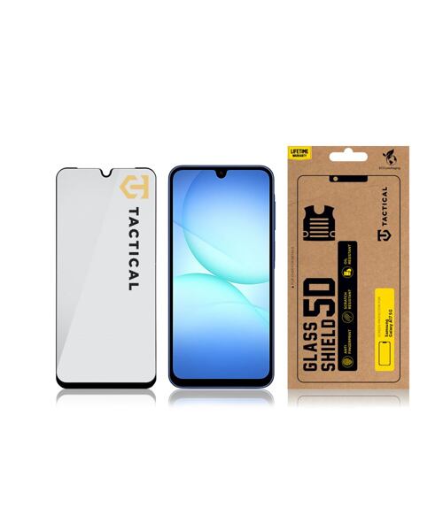 Tactical Glass Shield 5D sklo pro Samsung Galaxy A17 4G/5G Black