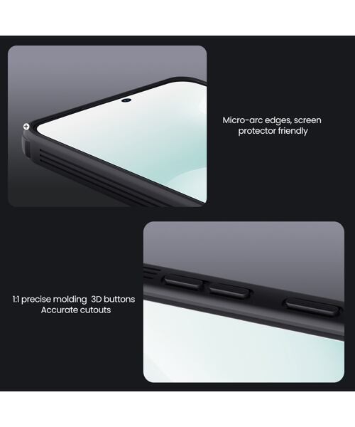 Nillkin CamShield PRO Zadní Kryt pro Samsung Galaxy S25 FE Black