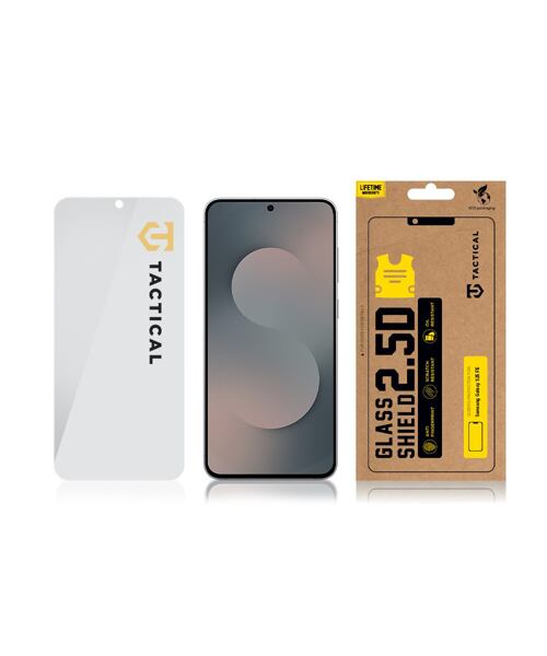 Tactical Glass Shield 2.5D sklo pro Samsung Galaxy S25 FE Clear