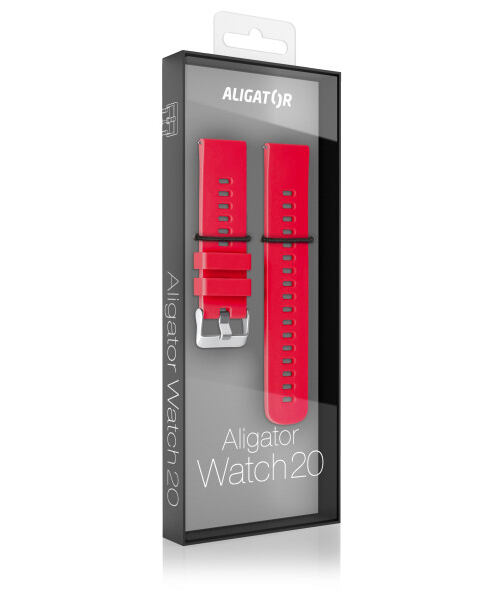 Aligator Řemínek silikonový 20mm