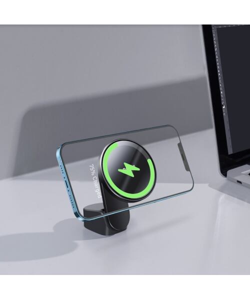 Baseus WXJN-01 Big Energy Držák do Auta s Bezdrátovým Nabíjením Black