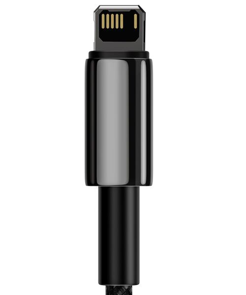 Baseus CALWJ-01 Tungsten Gold Kabel Lightning 2.4A 1m Black