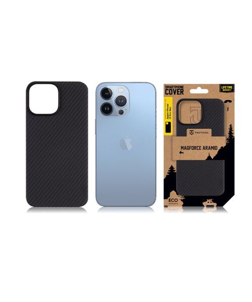 Tactical MagForce Aramid Kryt pro Apple iPhone 13 Pro Max Black