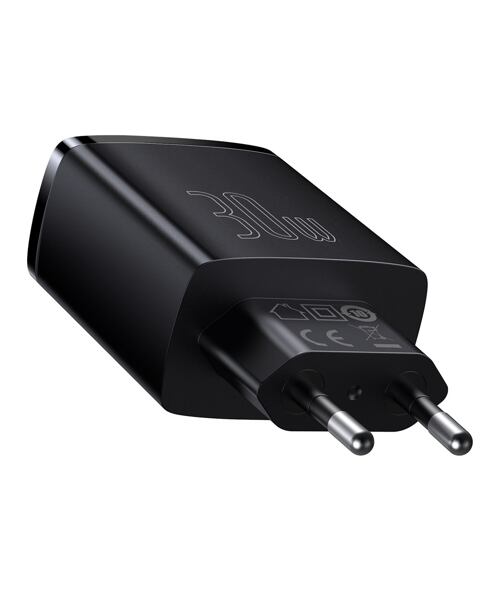 Baseus CCXJ-E01 Compact Quick Nabíječka USB-C 30W Black